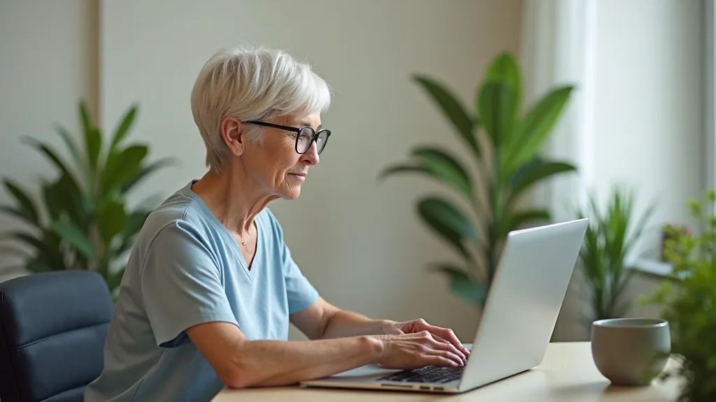 Setting up an account at home
